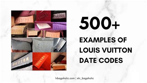 Una guida completa ai codici della data di Louis Vuitton